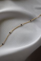 ALAIA BLACK DIAMONDS BRACELET