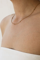 ALAIA LIGHT DIAMOND NECKLACE