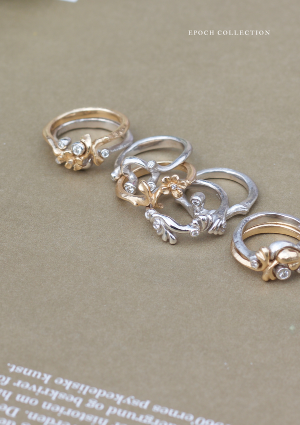 rustikke-guldringe-diamanter-brillanter-handlavede-smykker-handcrafted-jewelry-antikke-pompus-dansk-design-handvaerk-five-devotion