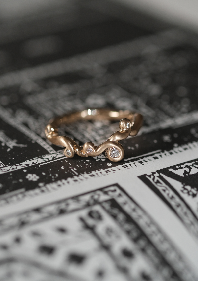 ORBIT DIAMOND RING 0.08CT