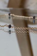 ALAIA BLACK DIAMONDS BRACELET