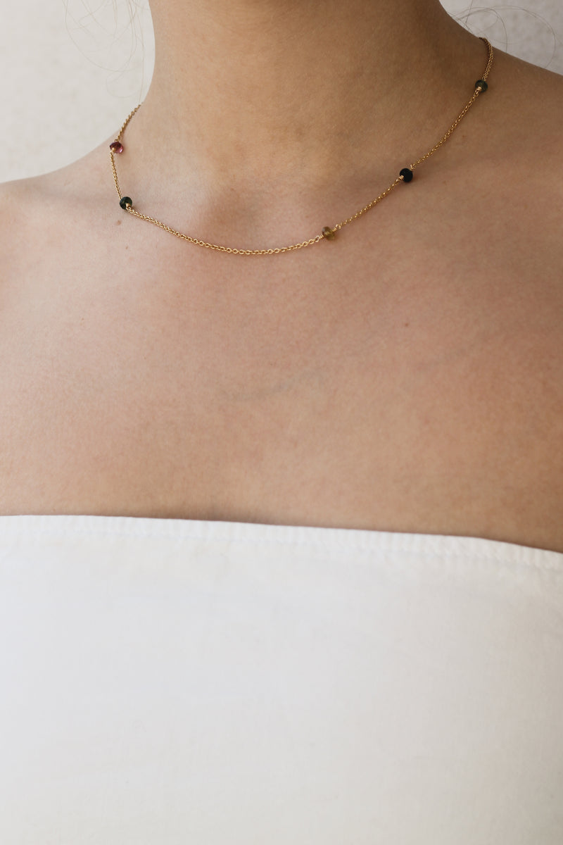 ALAIA TURMALIN SKY NECKLACE